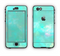 The Bright Teal WaterColor Panel Apple iPhone 6 Plus LifeProof Nuud Case Skin Set