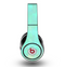 The Bright Teal WaterColor Panel Skin for the Original Beats by Dre Studio Headphones