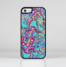 The Bright WaterColor Floral Skin-Sert for the Apple iPhone 5c Skin-Sert Case