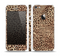 The Brown Vector Leopard Print Skin Set for the Apple iPhone 5