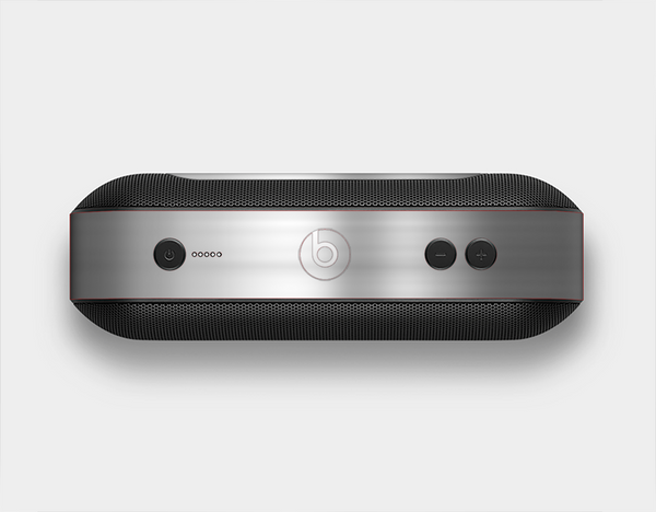 The Brushed Metal Surface Skin Set for the Beats Pill Plus