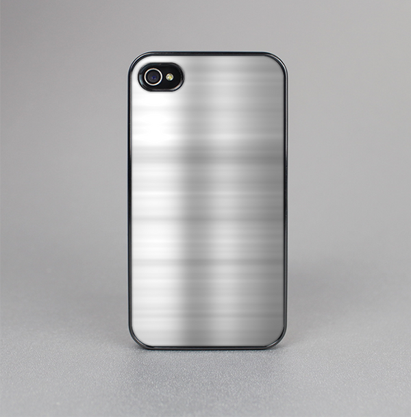 The Brushed Metal Surface Skin-Sert for the Apple iPhone 4-4s Skin-Sert Case