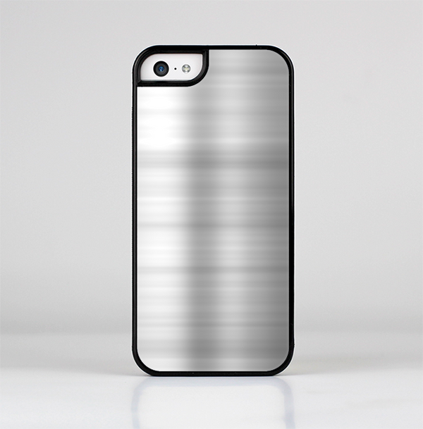The Brushed Metal Surface Skin-Sert for the Apple iPhone 5c Skin-Sert Case