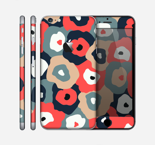 The Bulky Colorful Flowers Skin for the Apple iPhone 6 Plus