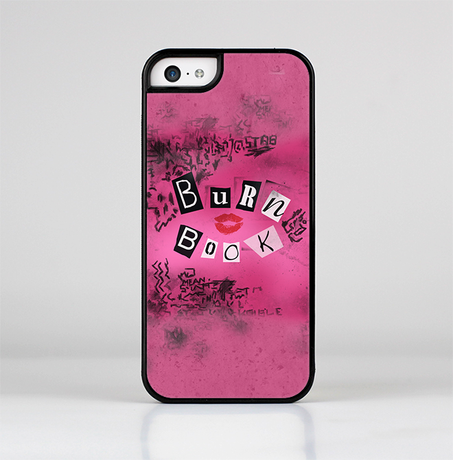 The Burn Book Pink Skin-Sert for the Apple iPhone 5c Skin-Sert Case