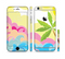 The Cartoon Bright Palm Tree Beach Sectioned Skin Series for the Apple iPhone 6s Plus