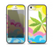 The Cartoon Bright Palm Tree Beach Skin Set for the iPhone 5-5s Skech Glow Case
