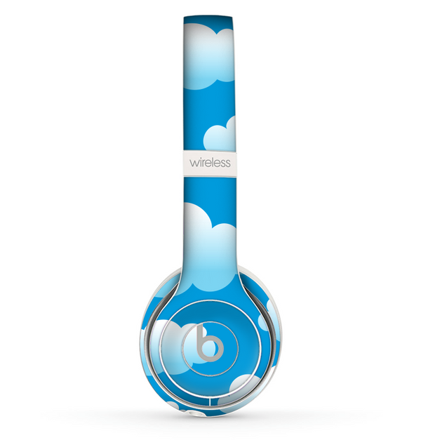 The Cartoon Cloudy Sky Skin Set for the Beats by Dre Solo 2 Wireless Headphones