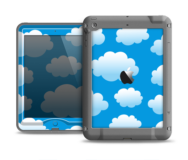The Cartoon Cloudy Sky Apple iPad Air LifeProof Nuud Case Skin Set