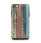 The Chipped Pastel Paint on Wood Apple iPhone 6 Plus Otterbox Symmetry Case Skin Set