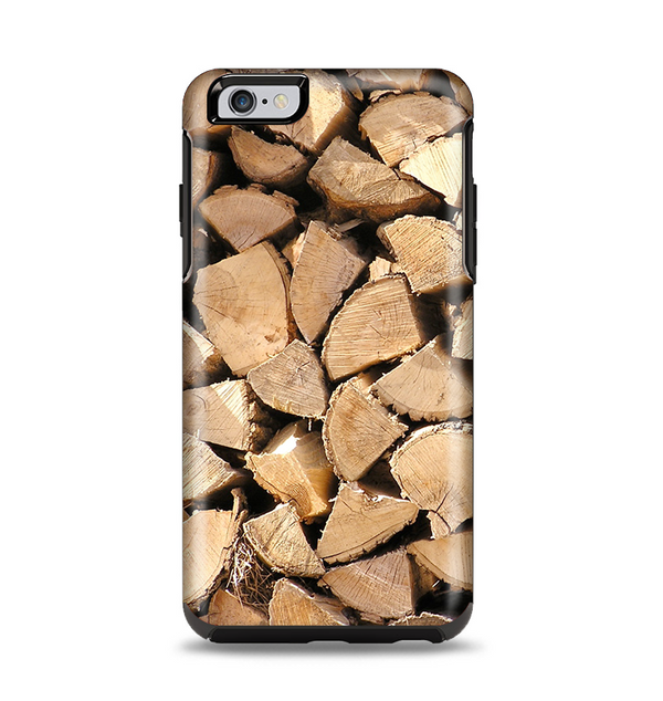 The Chopped Wood Logs Apple iPhone 6 Plus Otterbox Symmetry Case Skin Set