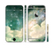 The Cloudy Abstract Green Nebula Sectioned Skin Series for the Apple iPhone 6 Plus