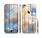 The Cloudy Wood Planks Sectioned Skin Series for the Apple iPhone 6