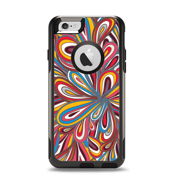 The Color Floral Sprout Apple iPhone 6 Otterbox Commuter Case Skin Set