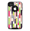 The Colorful Abstract Plaided Stripes Skin for the iPhone 4-4s OtterBox Commuter Case