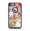 The Colorful Abstract Stacked Triangles Apple iPhone 6 Otterbox Defender Case Skin Set