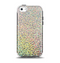 The Colorful Confetti Glitter Apple iPhone 5c Otterbox Symmetry Case Skin Set