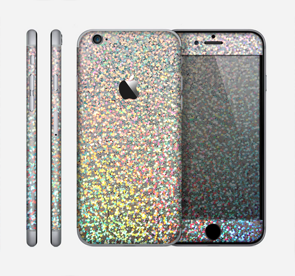 The Colorful Confetti Glitter Skin for the Apple iPhone 6
