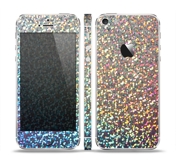 The Colorful Confetti Glitter Sparkle Skin Set for the Apple iPhone 5