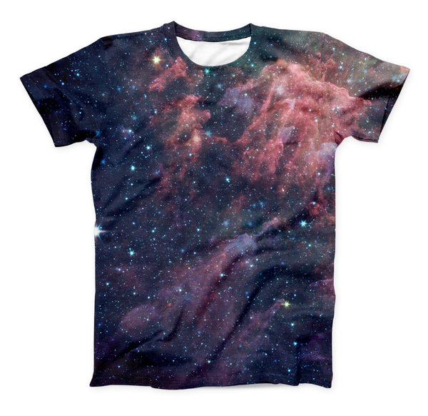 The Colorful Deep Space Nebula ink-Fuzed Unisex All Over Full-Printed Fitted Tee Shirt