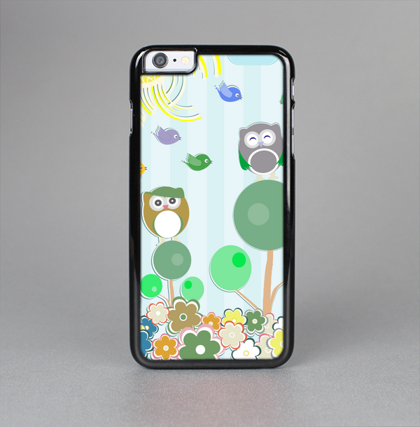 The Colorful Emotional Cartoon Owls in the Trees Skin-Sert for the Apple iPhone 6 Skin-Sert Case