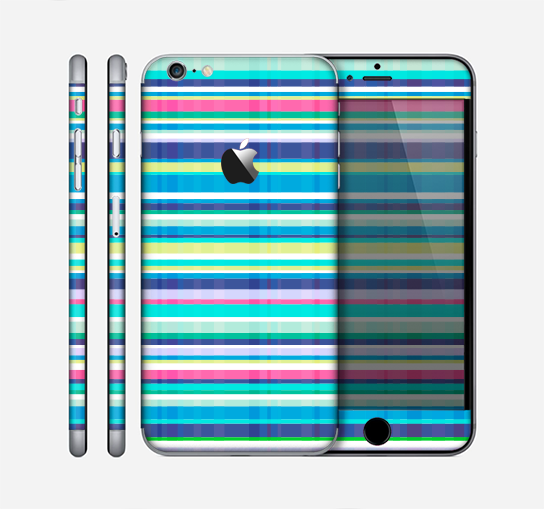 The Colorful Highlighted Vertical Stripes  Skin for the Apple iPhone 6 Plus