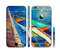 The Colorful Pastel Docked Boats Sectioned Skin Series for the Apple iPhone 6