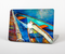 The Colorful Pastel Docked Boats Skin for the Apple MacBook Pro Retina 15"