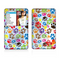 The Colorful Scattered Paw Prints Skin For The Apple iPod Classic