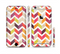 The Colorful Segmented Scratched ZigZag Sectioned Skin Series for the Apple iPhone 6