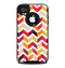 The Colorful Segmented Scratched ZigZag Skin for the iPhone 4-4s OtterBox Commuter Case