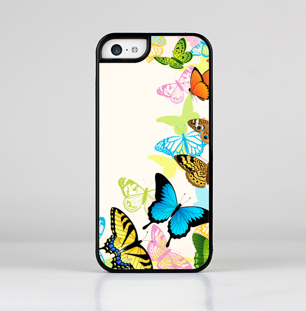 The Colorful Vector Butterflies Skin-Sert for the Apple iPhone 5c Skin-Sert Case