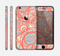 The Coral Abstract Pattern V34 Skin for the Apple iPhone 6