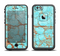 The Cracked Teal Stone Apple iPhone 6/6s LifeProof Fre Case Skin Set