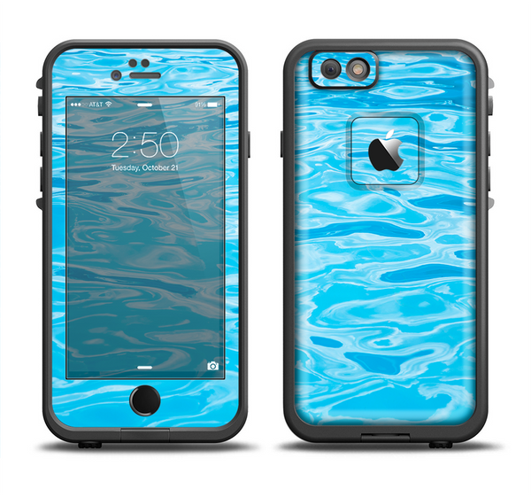 The Crystal Clear Water Apple iPhone 6/6s LifeProof Fre Case Skin Set