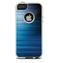 The Dark Blue Streaks Skin For The iPhone 5-5s Otterbox Commuter Case