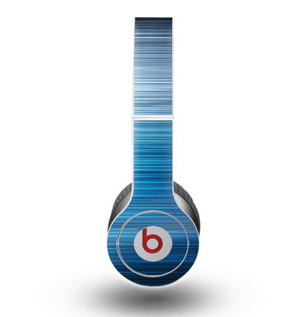 The Dark Blue Streaks Skin for the Beats by Dre Original Solo-Solo HD Headphones