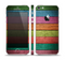 The Dark Colorful Wood Planks V2 Skin Set for the Apple iPhone 5