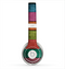 The Dark Colorful Wood Planks V2 Skin for the Beats by Dre Solo 2 Headphones