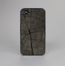 The Dark Cracked Wood Stump Skin-Sert for the Apple iPhone 4-4s Skin-Sert Case
