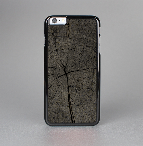 The Dark Cracked Wood Stump Skin-Sert for the Apple iPhone 6 Skin-Sert Case