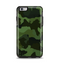 The Dark Green Camouflage Textile Apple iPhone 6 Plus Otterbox Symmetry Case Skin Set