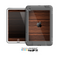 The Dark Heavy WoodGrain Skin for the Apple iPad Mini LifeProof Case