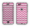 The Dark Pink & White Chevron Pattern V2 Apple iPhone 6 Plus LifeProof Nuud Case Skin Set