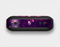 The Dark Purple with Desending Lightdrops Skin Set for the Beats Pill Plus