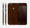 The Dark Quartered Wood Skin for the Apple iPhone 6