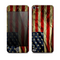 The Dark Wrinkled American Flag Skin for the Apple iPod Touch 5G