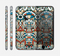 The Decorative Blue & Red Aztec Pattern Skin for the Apple iPhone 6