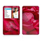 The Drenched Red Rose Skin For The Apple iPod Classic
