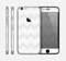 The Faded White Zigzag Chevron Pattern Skin for the Apple iPhone 6